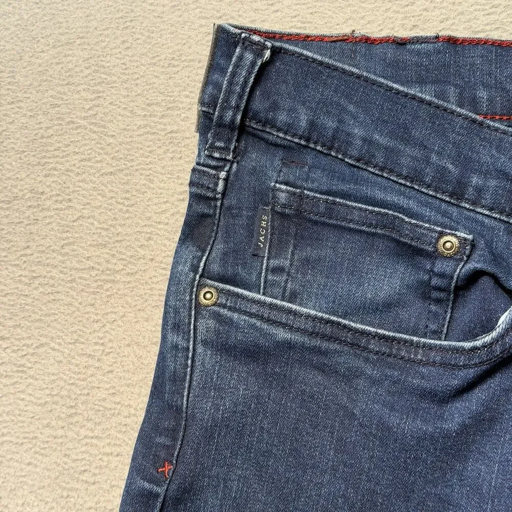 Jachs New York Tribeca Jeans Men’s 38x32 Blue Stretch Denim Straight Leg Pants
